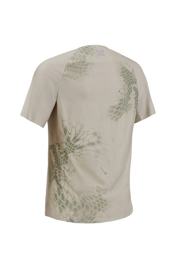 Rekord Short Sleeve Run Tee Pearl -  Men's